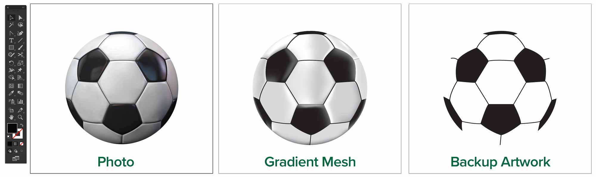 gradient-mesh-soccer-ball