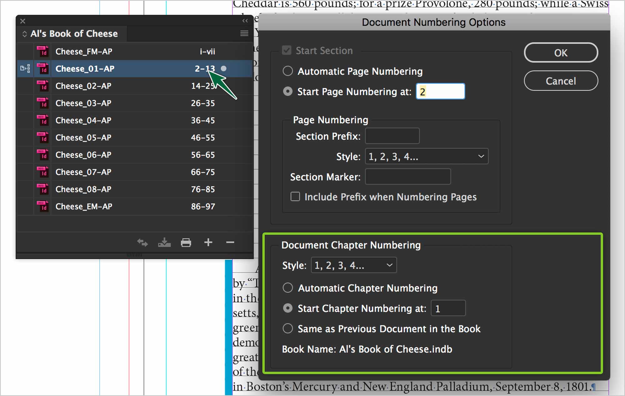 indesign-books-chapter-numbering