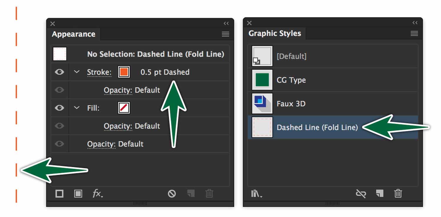 dielines-fold-line-graphic-style