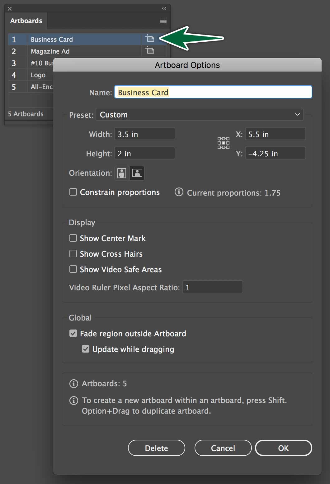 How to duplicate an artboard in Adobe Illustrator - imagy