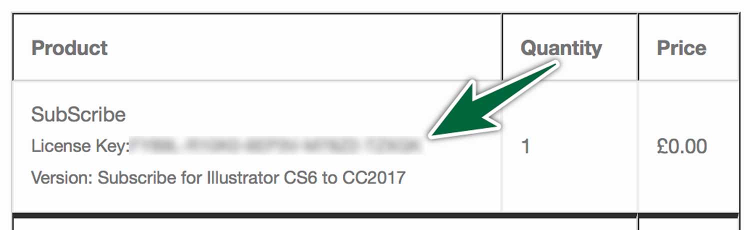 subscribe-order-license-key