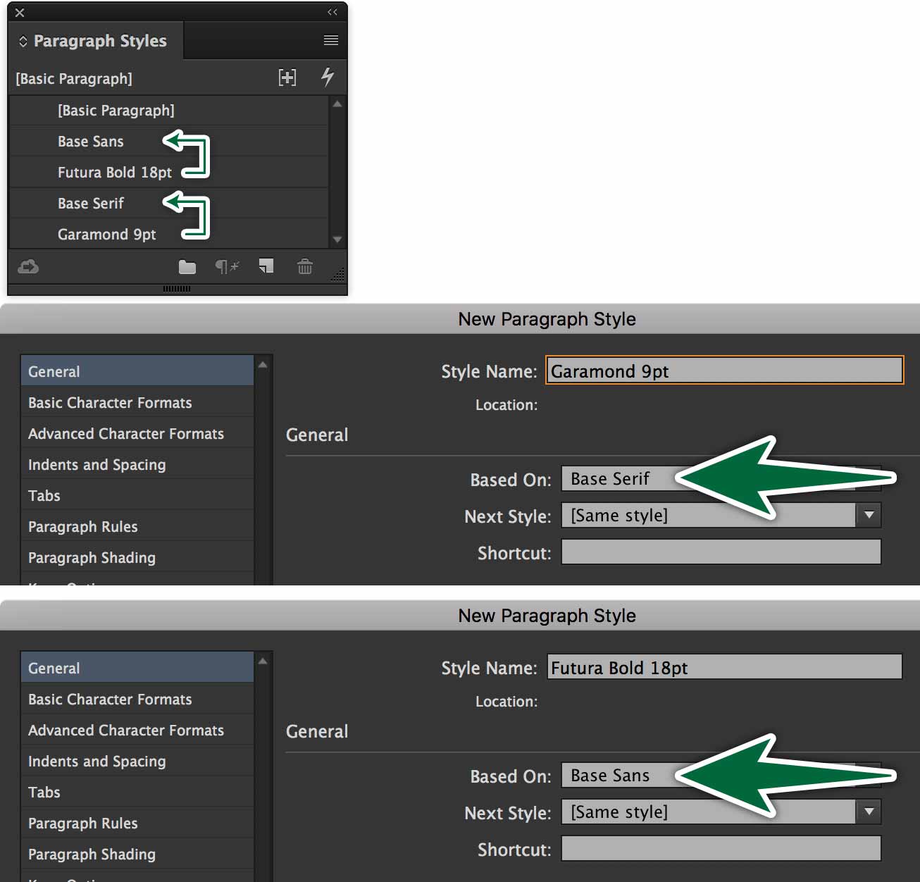 indesign-based-on-paragraph-styles