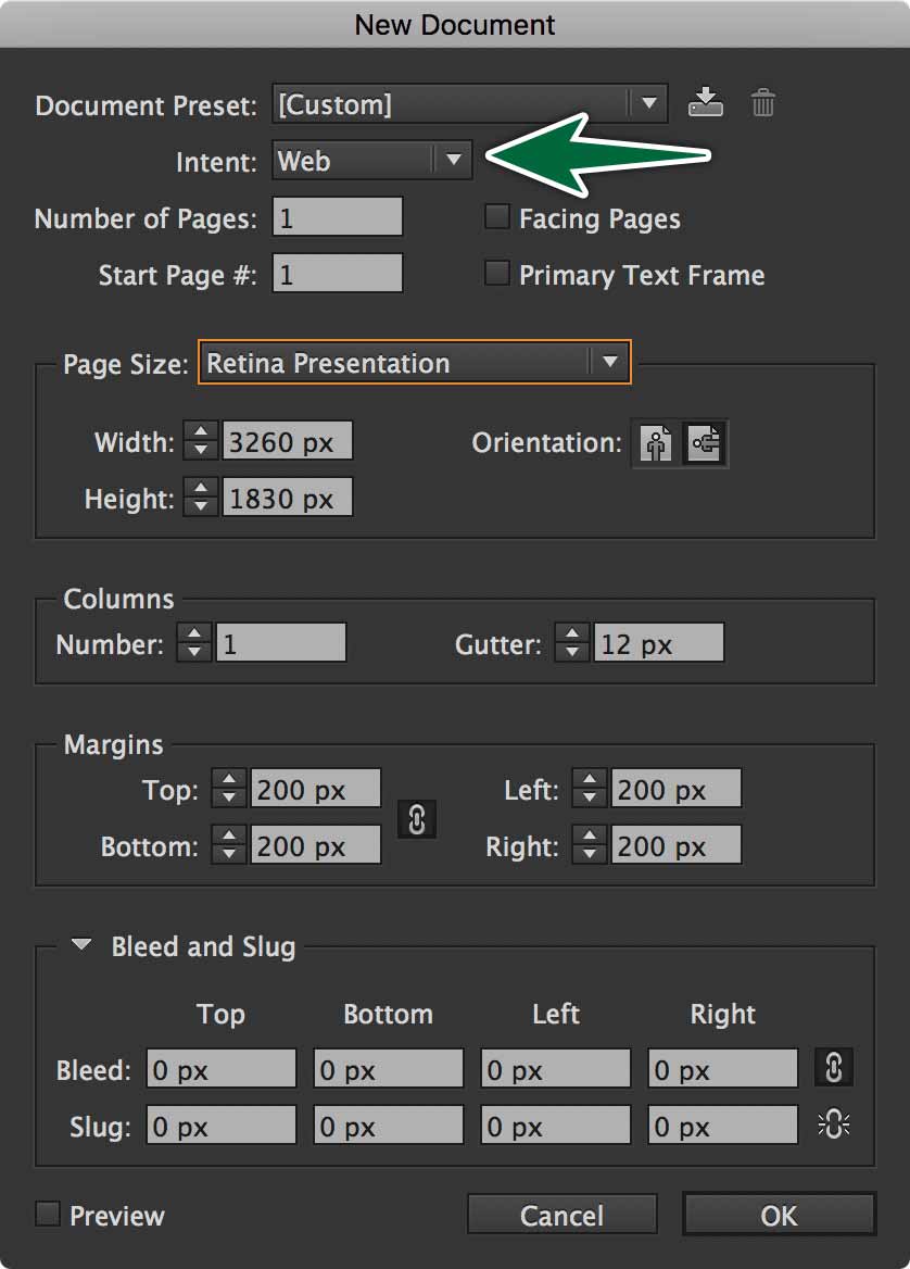 indesign-new-document-dialogue