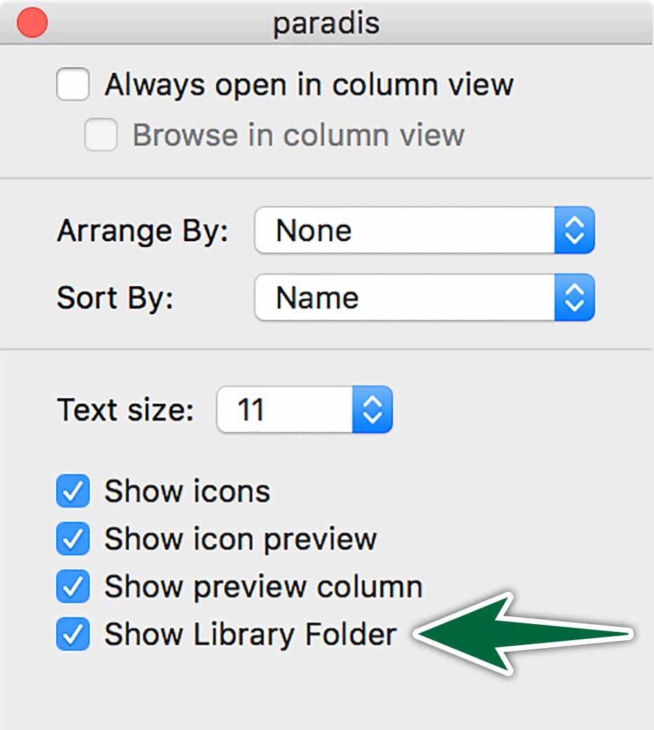show-library-folder