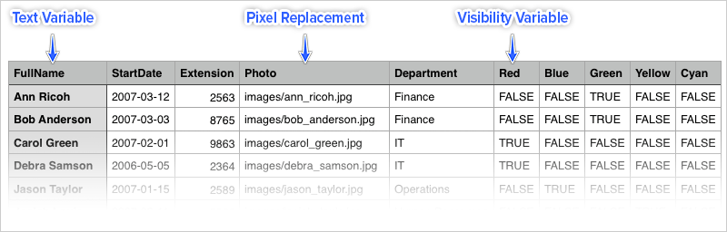 spreadsheet