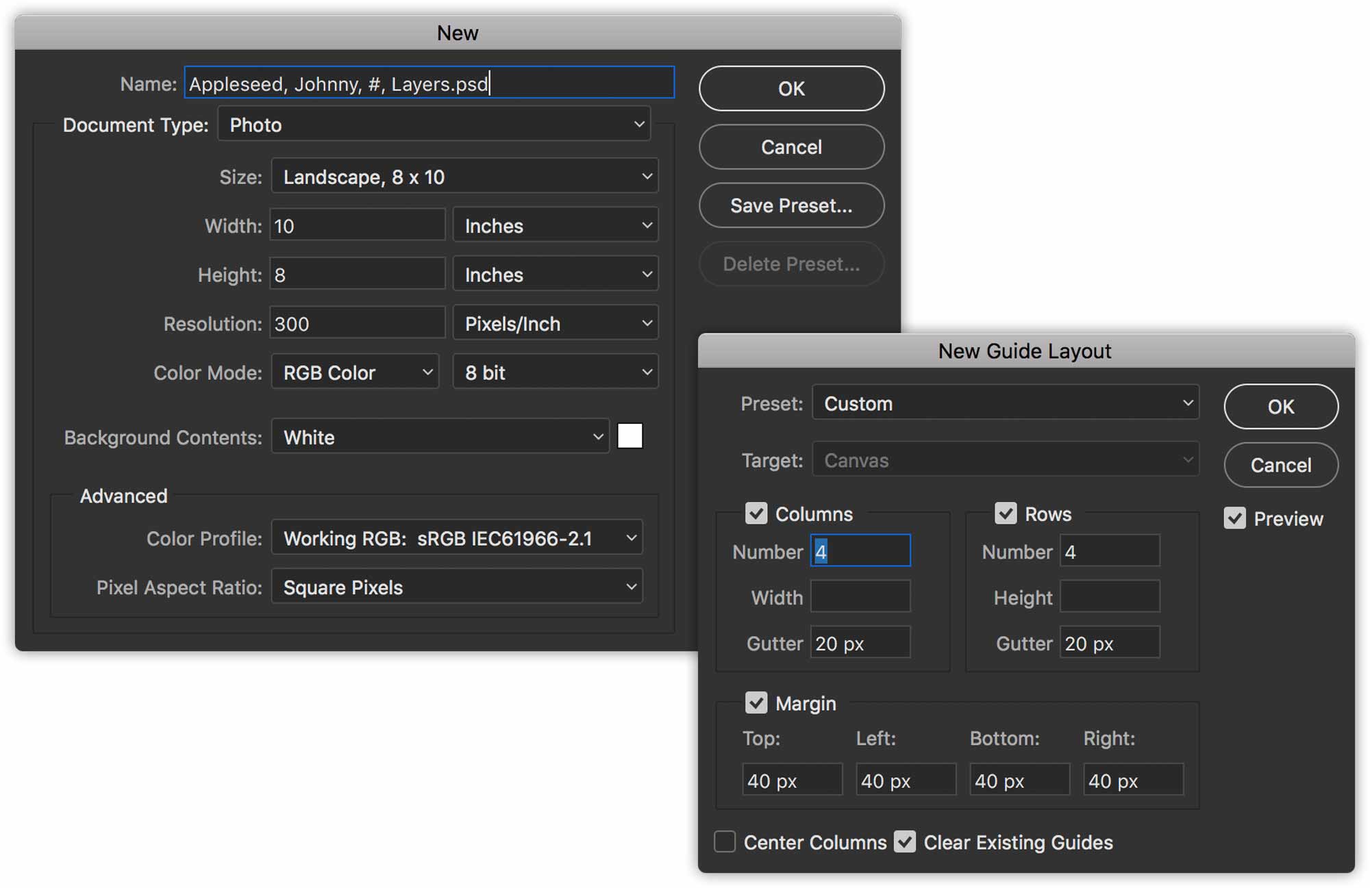 layers-practice-new-document-setup